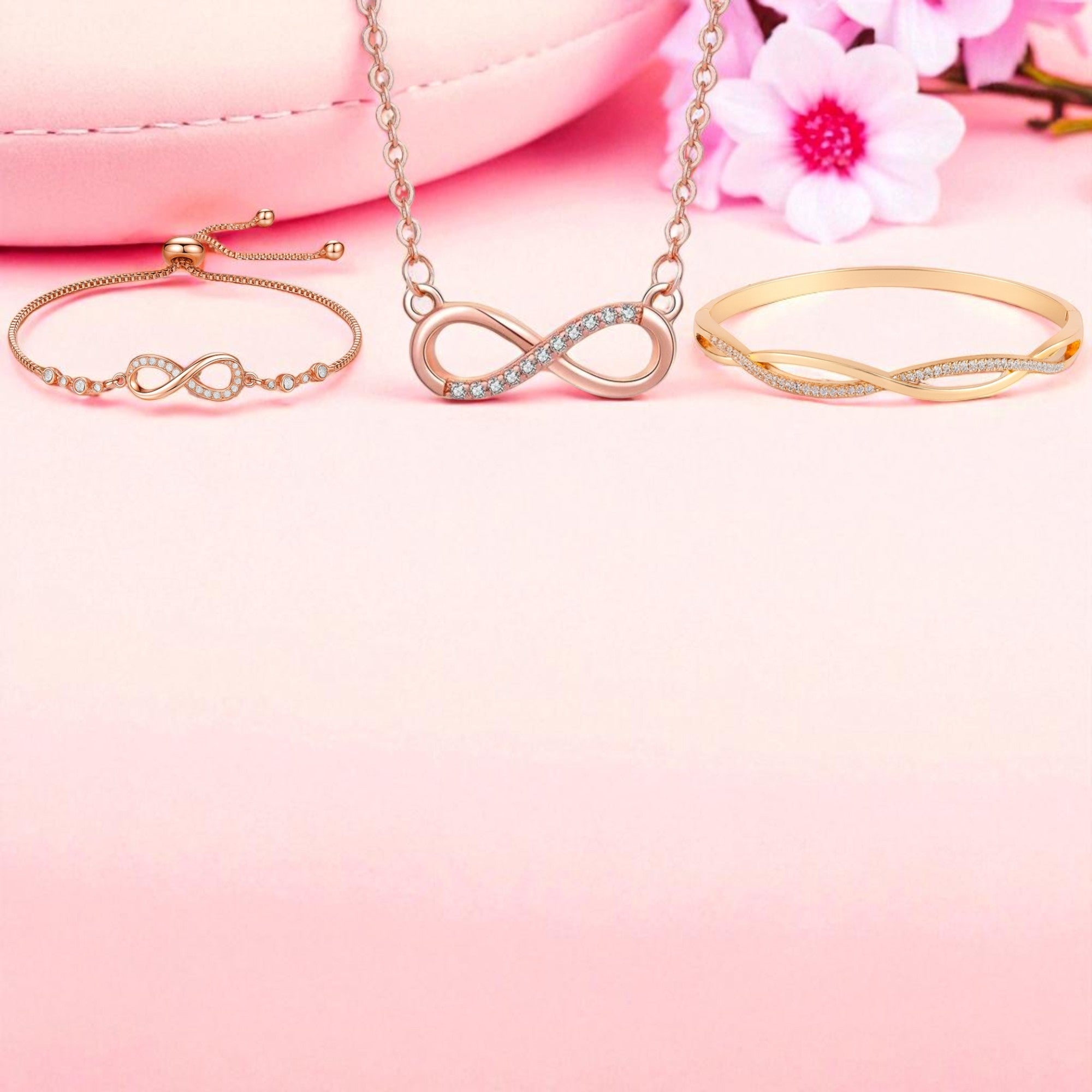 Infinity Love Jewellery Set For Women And Girls  |Valentine Gift