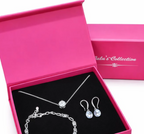 Trendy Sterling Silver Stone Studded Bracelet for Girls