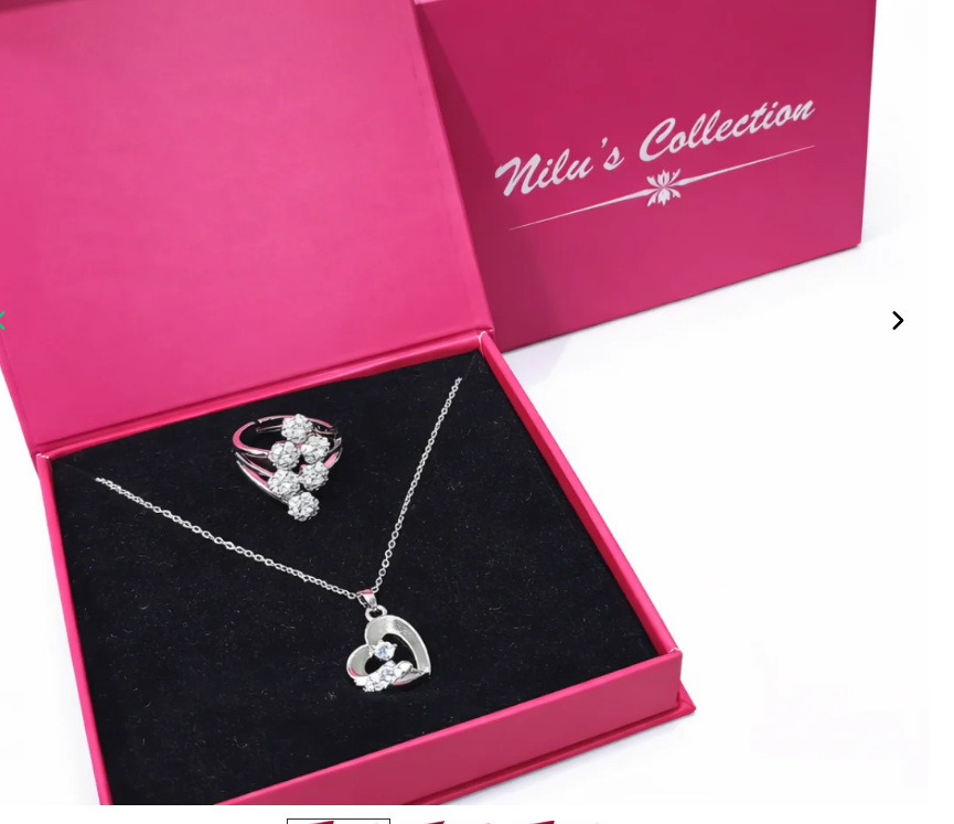 Silver Plated Love Heart Pendant