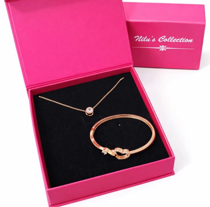 Rose Gold Solitaire Pendant