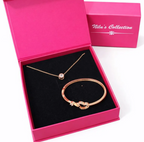 Rose Gold Solitaire Pendant