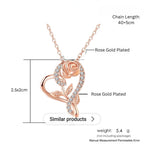 engraved heart pendant