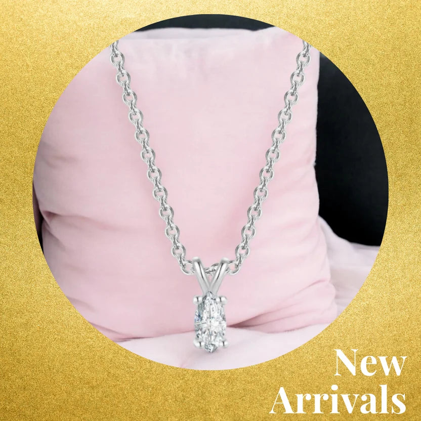 solitaire pendant women