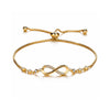 Silver Plated Infinity Bracelet