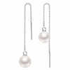 Pearl Tassel Long Drop Earrings for Women/Girls | Light weight | Sleek & Beautiful