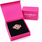 Gift Butterfly Pendant With Adjustable Finger Ring For Women And Girl| Valentine Gift