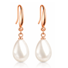 Minimal Pearl Drop Earrings