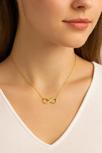 Infinity Love Pendant for Girls|Anti Allergy| Anti Tarnish| Valentine Gift
