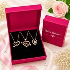 Romantic Bling Heart Chain