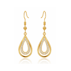 Gold Plated Drop Earrings  For Women And Girls