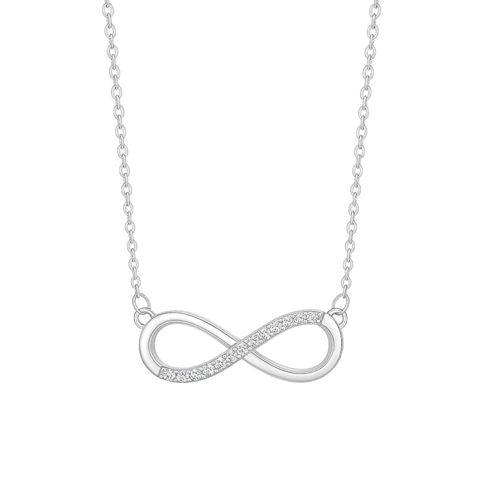 Infinity Love Pendant for Girls|Anti Allergy| Anti Tarnish| Valentine Gift