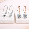 Tender Touch Duo Water Drop Studs and Crystal Hanging Earrings Value Set For Girls