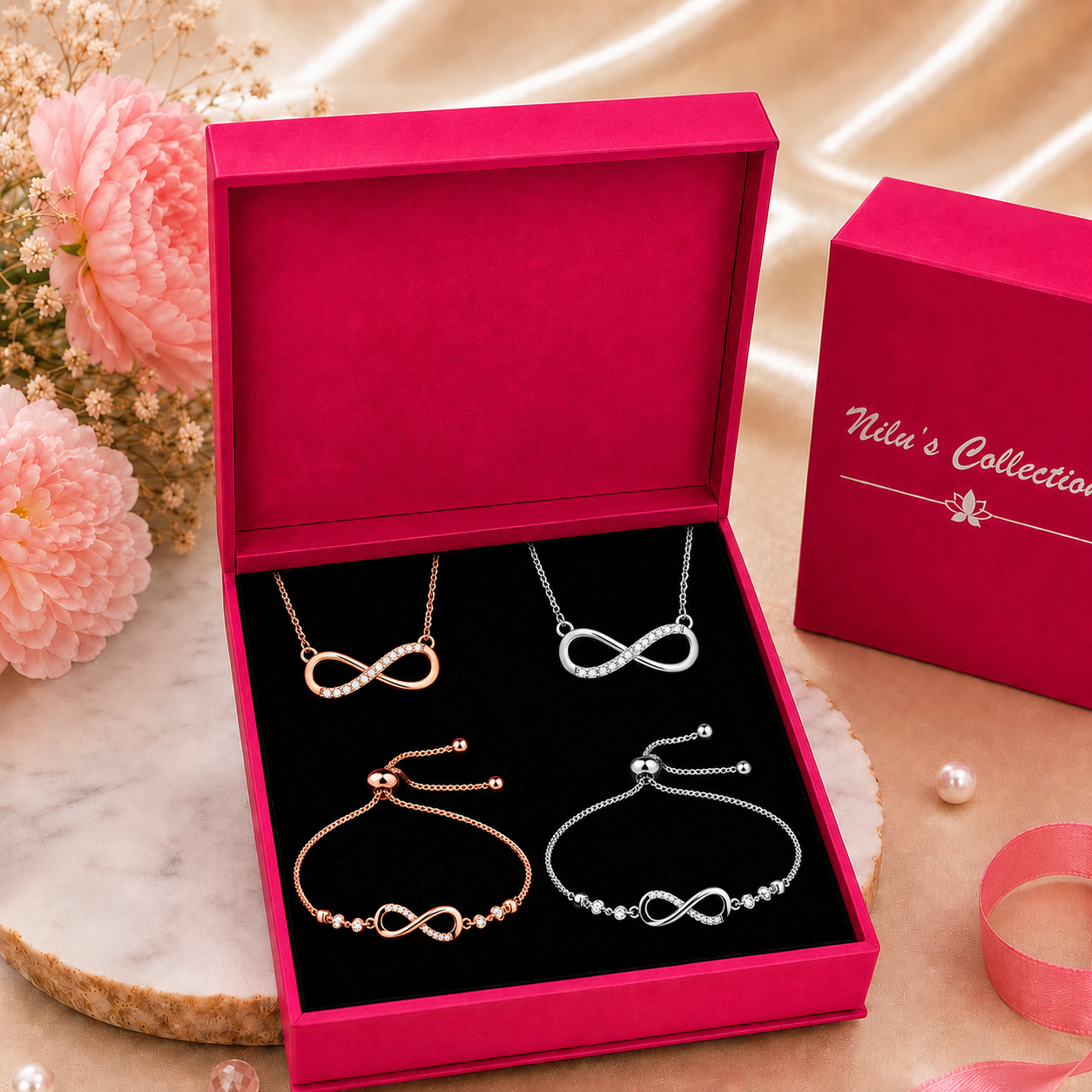 Infinity Love Value Set For Women And Girls