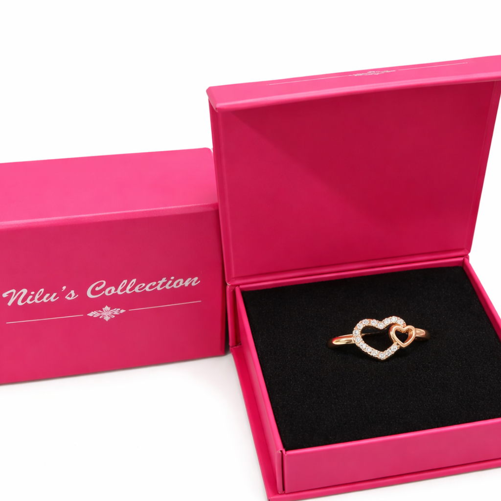 Gift Necklace Set With Ring For Women And Girls| Valentine Gift