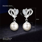 Chic Pearl Statement Drop Earrings