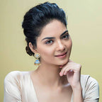 Handcrafted with Pearl Meenakari Jhumka