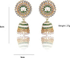 Lotus Pearl Beads Jhumka