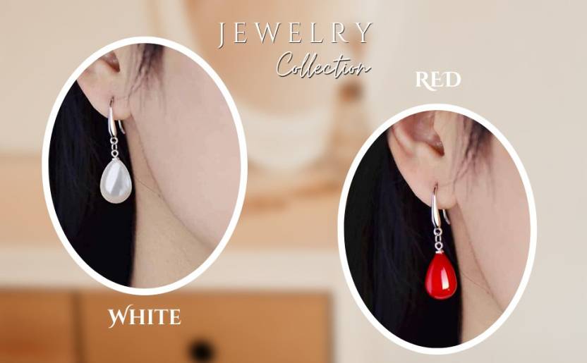 Pearl Pop Value Set Drop Earrings for Women and Girl| Valentine Gift