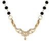 Classy Spiral Black Beads Mangalsutra