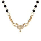 Classy Spiral Black Beads Mangalsutra