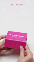 Rose Gold Heart Necklace & Bracelet Gift Set for Women