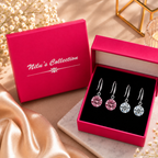 Daily Essentials Drop Earrings for Women and Girls| Value Set of CZ Drop Earrings