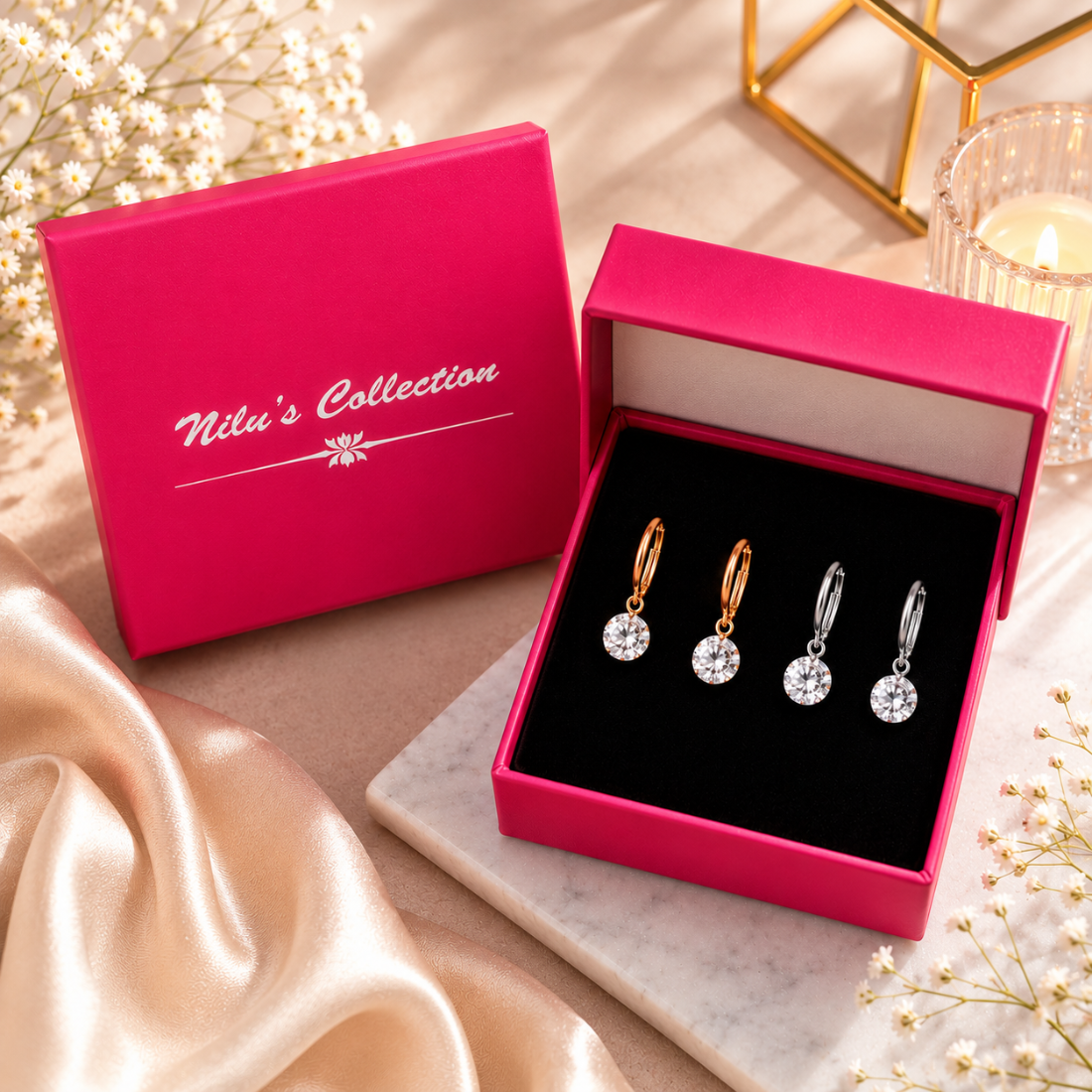 Dailywear AD Drop Earrings