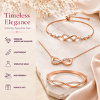 Infinity Love Jewellery Set For Women And Girls  |Valentine Gift