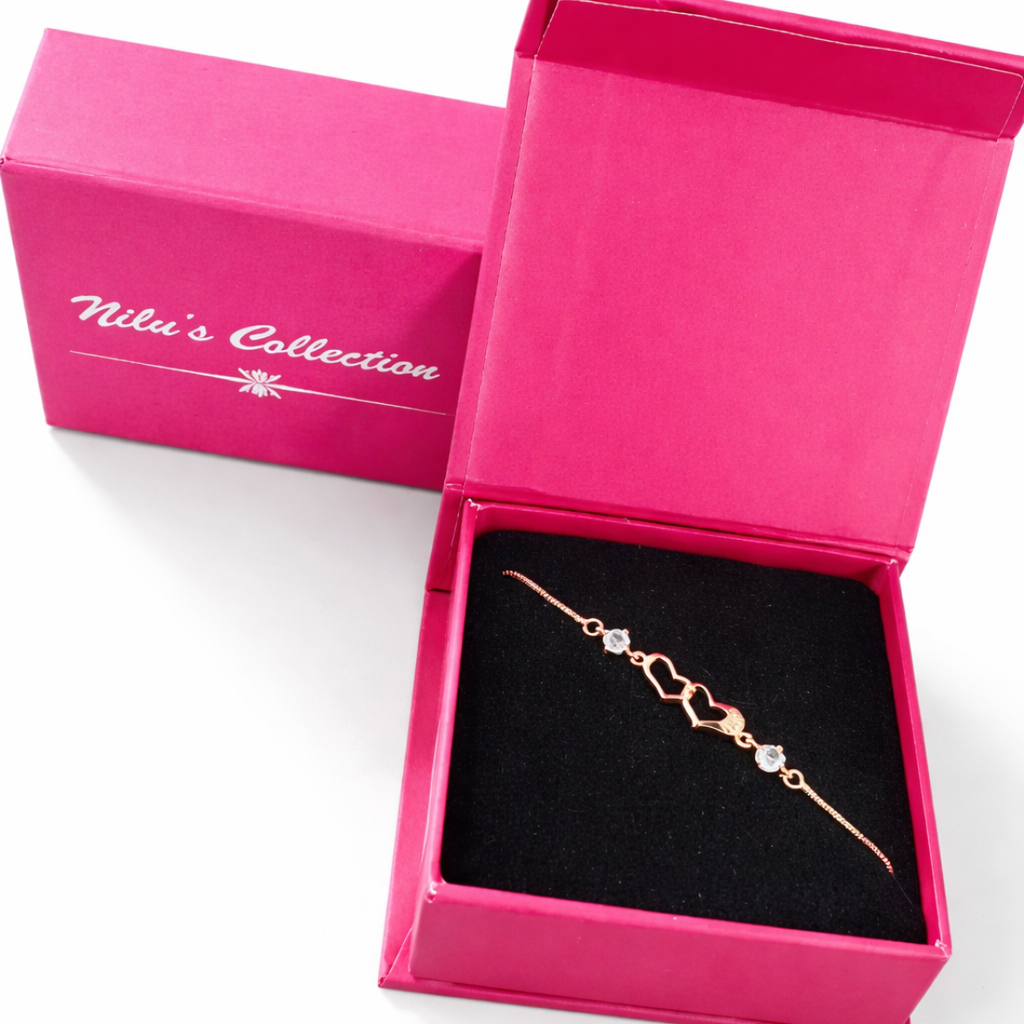 Rose Gold Love Heart Pendant