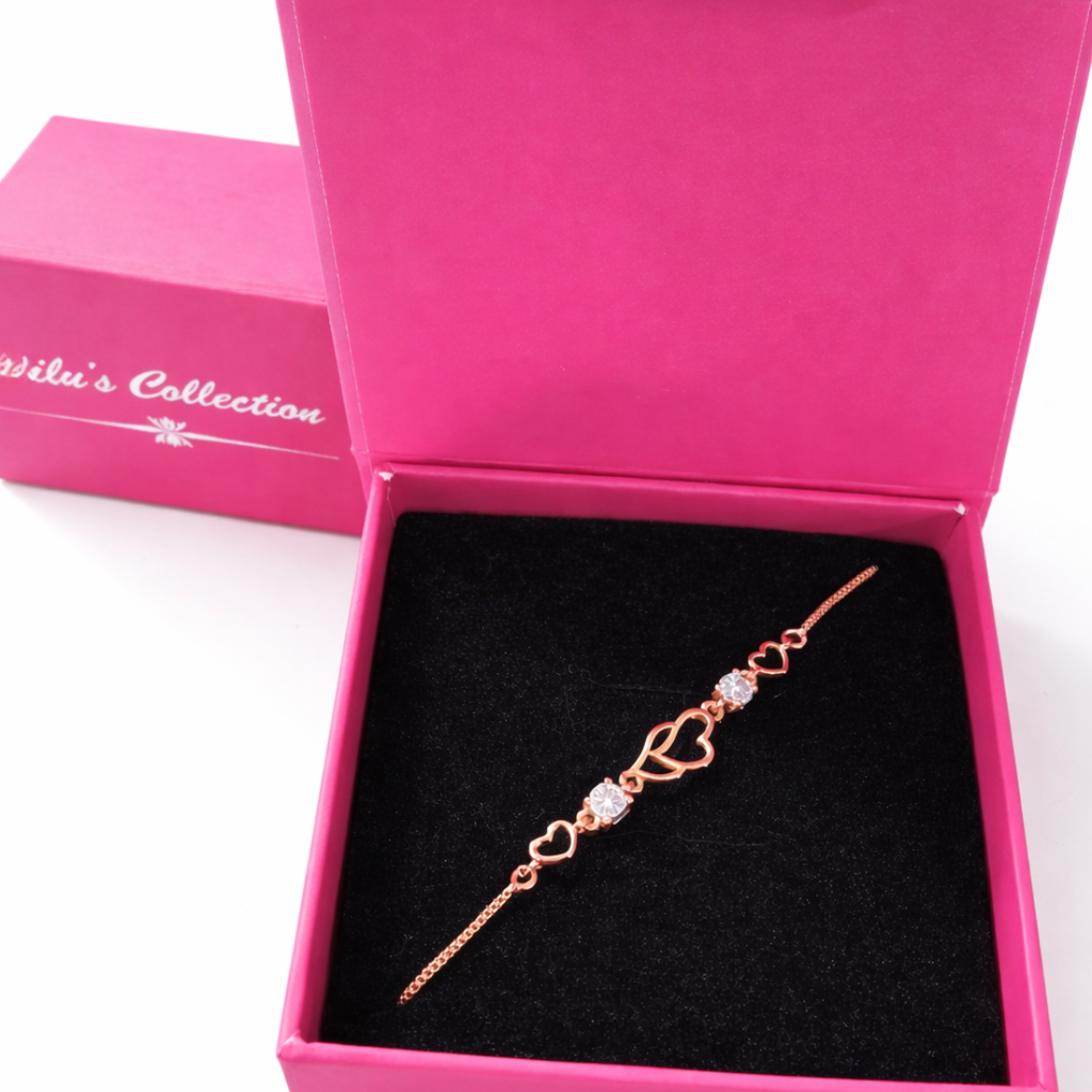 Rose Gold Love Heart Pendant