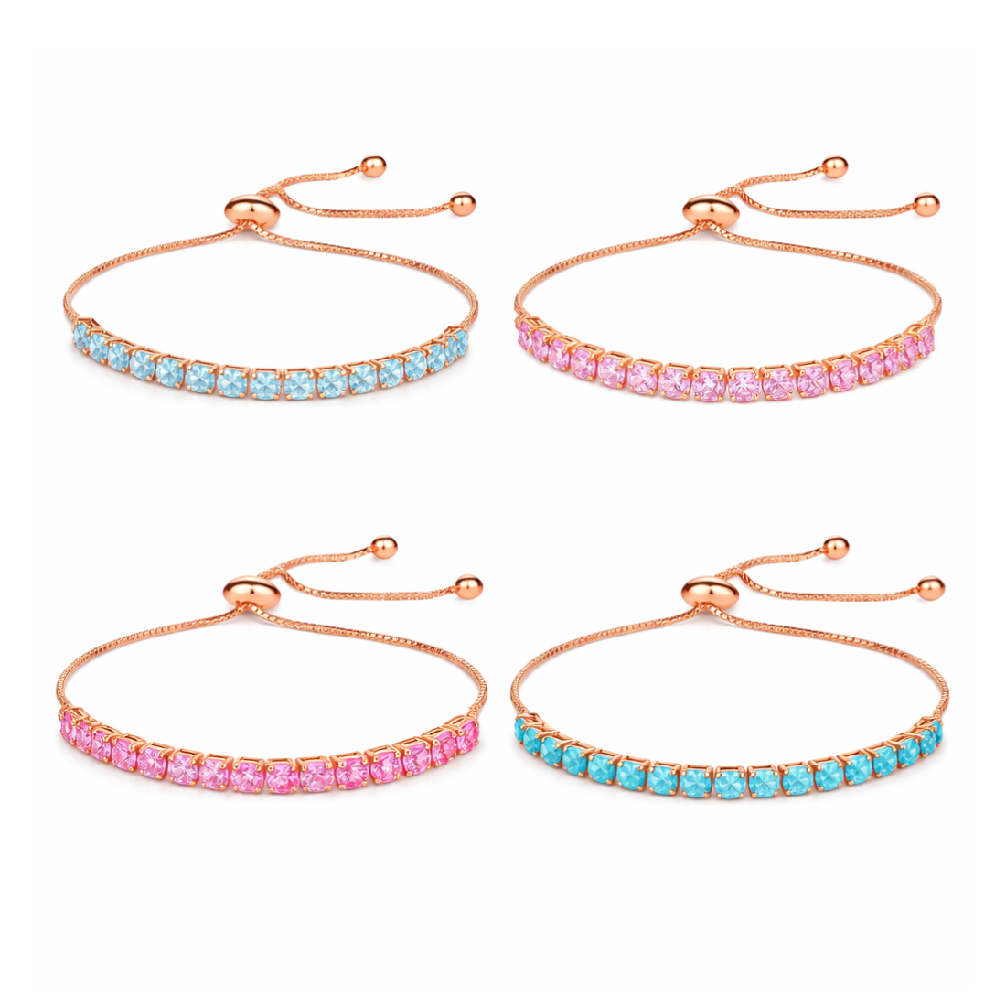 Bracelet 4 Love Value Set For Women And Girls