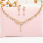 Rose Gold Plated Necklace set