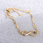 Infinity Love Bracelet for Girls|Anti Allergy| Anti Tarnish| Valentine Gift