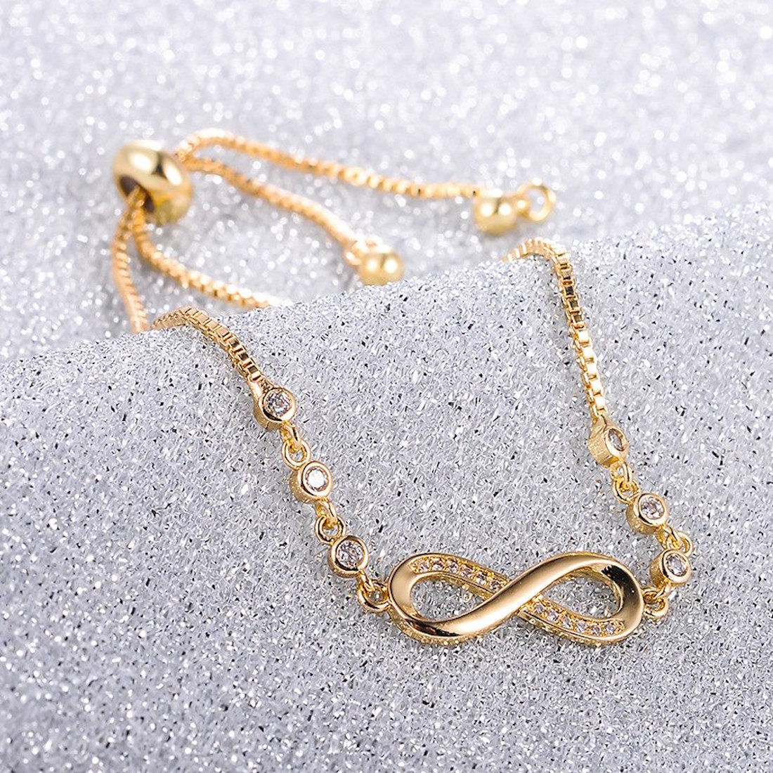 Infinity Love Bracelet for Girls|Anti Allergy| Anti Tarnish| Valentine Gift